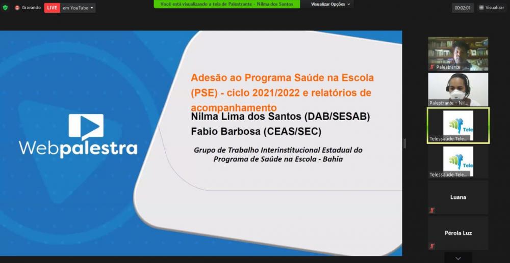 Municípios baianos têm até o dia 16 de fevereiro para adesão ao Programa Saúde na Escola
