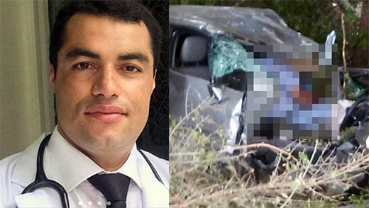 Médico de Quijingue é encontrado morto dentro de carro na BR-116, entre Araci e Tucano