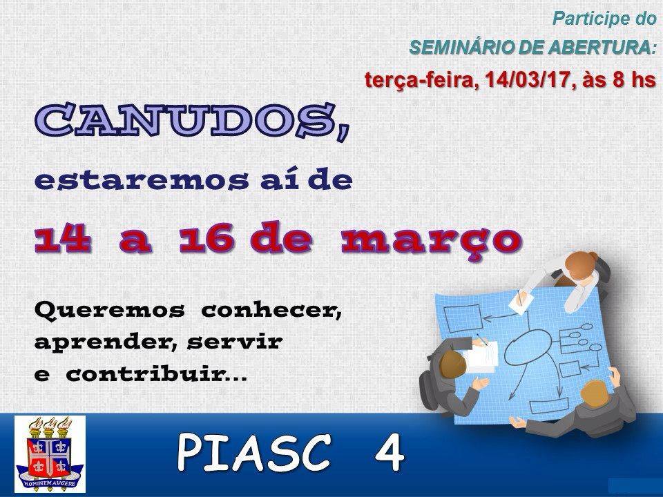 Convite: Seminário que será realizado no dia 14 de março