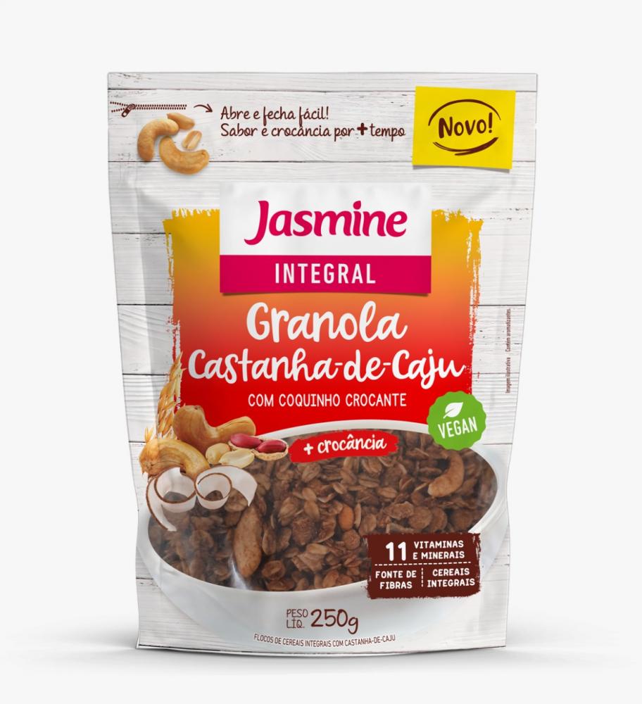 Pioneira na produção de granolas no Brasil, Jasmine Alimentos mira no mercado do Nordeste