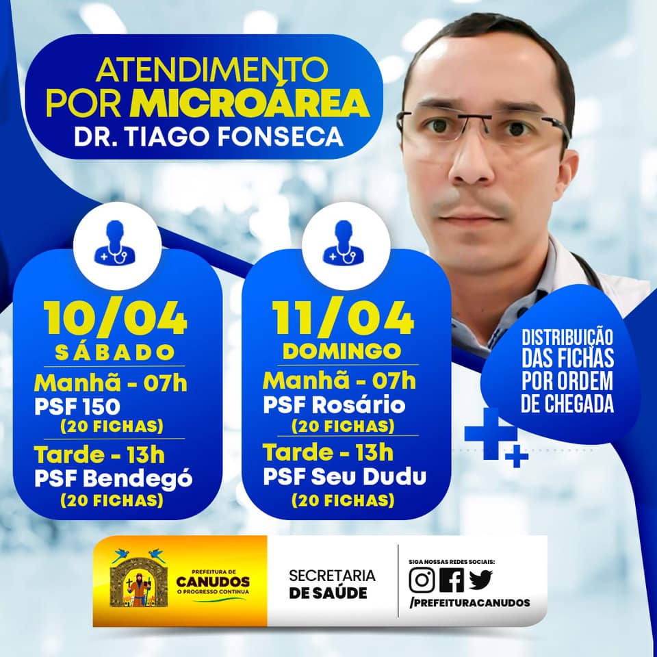 Canudos: Atendimento por microárea 