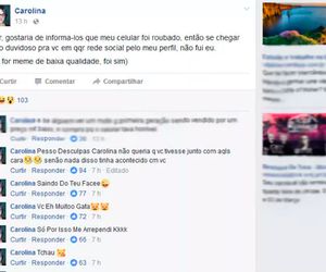 Após roubar celular, ladrão usa rede social da vítima para pedir desculpas: 'Muito gata'