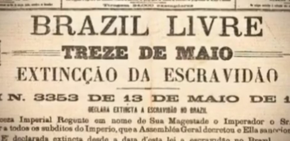 'Jogado à margem da sociedade', diz historiador sobre a condição de pessoas negras após abolição da escravatura