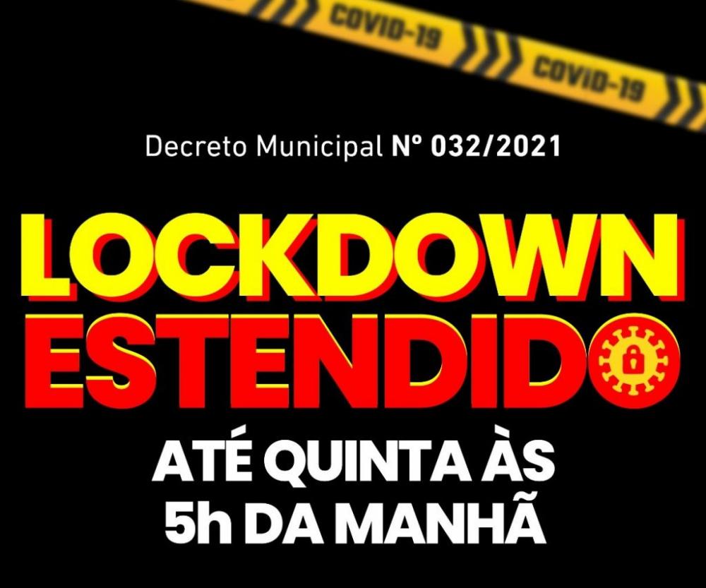 Ribeira do Pombal-BA prorroga Lockdown até a próxima quinta-feira, 27