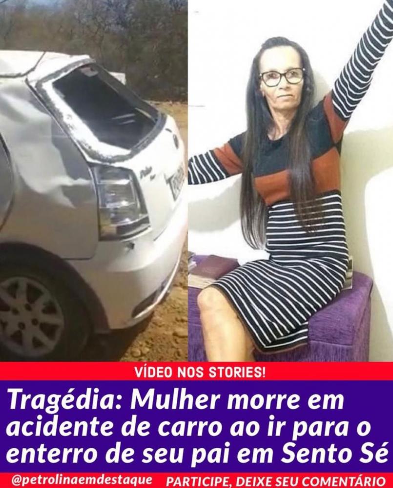 Uma tragédia aconteceu neste sábado (29), no município de Sento Sé (BA)