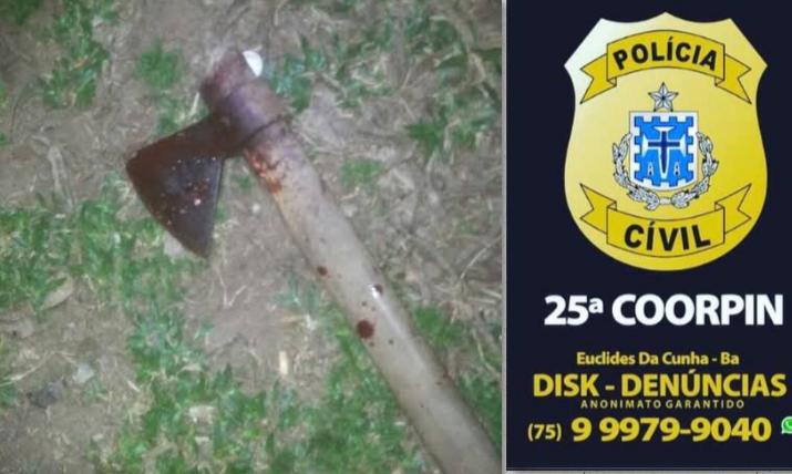 Polícia prende em Minas Gerais homem que matou com golpes de machado a ex-esposa em Quijingue