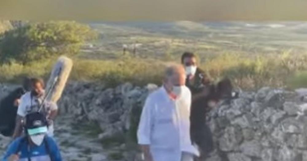 Ciro Gomes visita Monte Santo e sobe serra da Santa Cruz