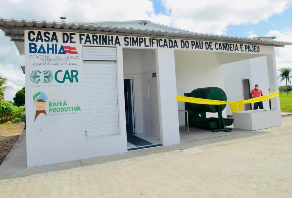 Unidade de processamento de mandioca e derivados vai aumentar renda de agricultores familiares de Acajutiba em até 50%