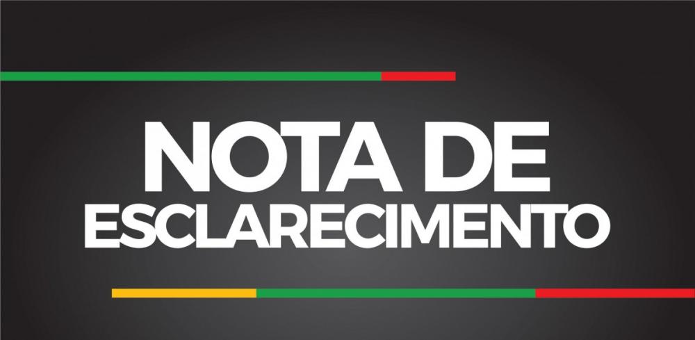 A Prefeitura Municipal de Canudos esclarece a respeito de um vídeo postado nas redes sociais