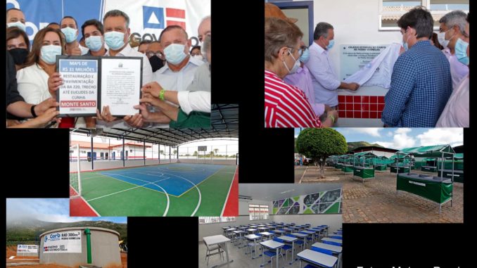 Governo entrega mais de R$ 125 milhões em investimentos em Monte Santo