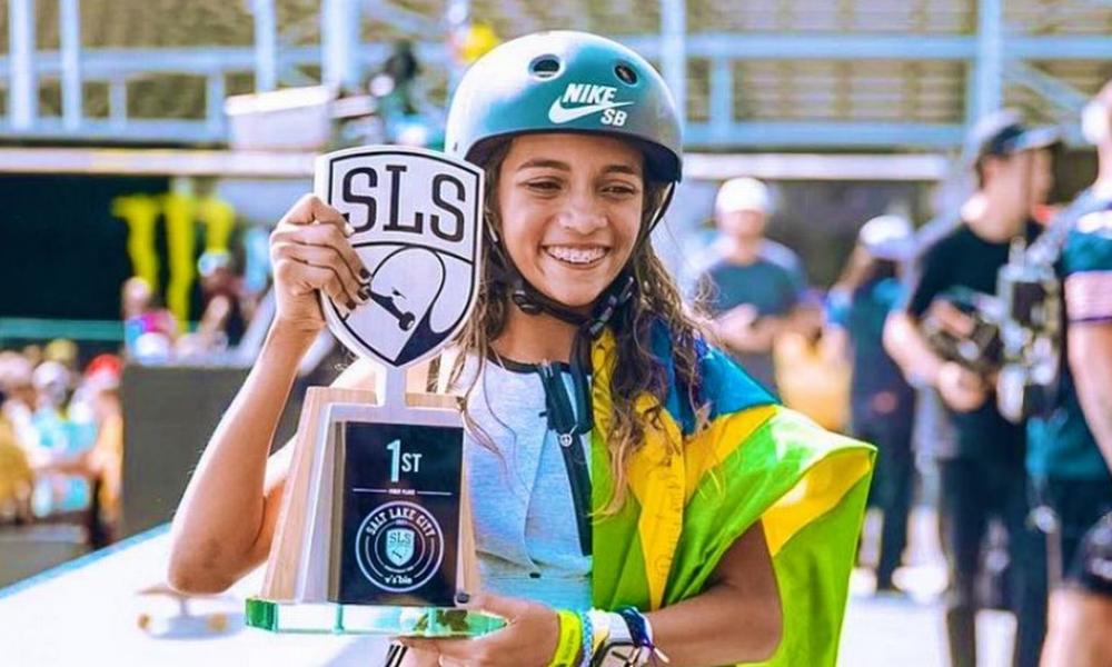 Rayssa Leal é campeã da primeira etapa da Liga Mundial de Skate