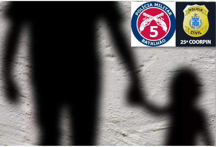 Polícia prende homem acusado de estuprar duas filhas menor de idade, espancar e ameaçar companheira na zona rural de Euclides da Cunha