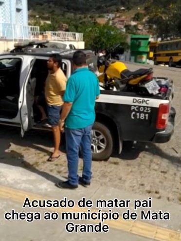 Preso em Jeremoabo (BA) acusado de matar o próprio pai em Mata Grande (AL)