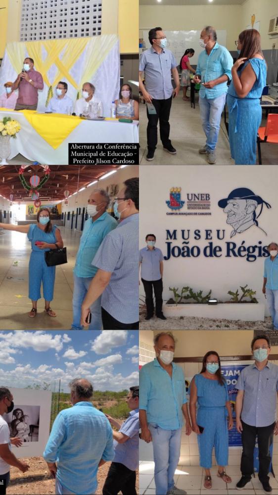 SUBSECRETÁRIO DE EDUCAÇÃO DA BAHIA VISITA CANUDOS