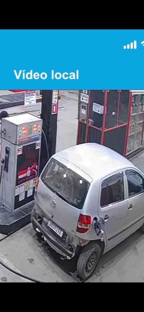 Motorista abastece e sai sem pagar no Posto Santa Bárbara em Euclides da Cunha