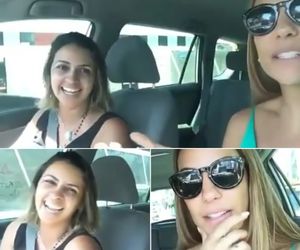 'Fã' que deu carona à Ivete Sangalo explica cena inusitada