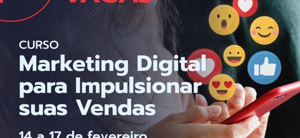 Curso ensina a impulsionar vendas através do marketing digital
