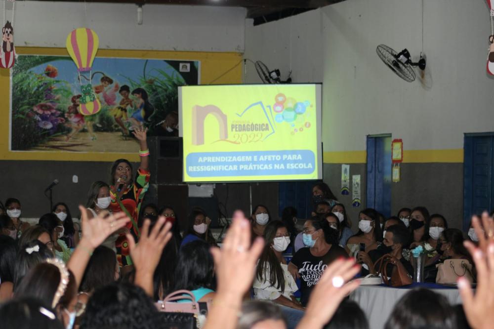 A prefeitura de Canudos realizou mais uma jornada pedagógica para o início do ano letivo nas escolas municipais