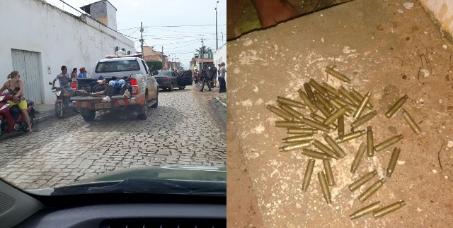 Vídeo: Cerca de 20 bandidos com AK-47 invadem cidade e acabam surpreendidos pela polícia; cinco morreram