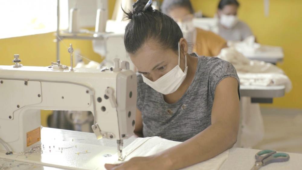 Voltalia faz parceria com costureiras do Ateliê Forte Severina