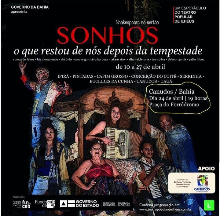 Projeto Shakespeare no Sertão em Canudos-Bahia 