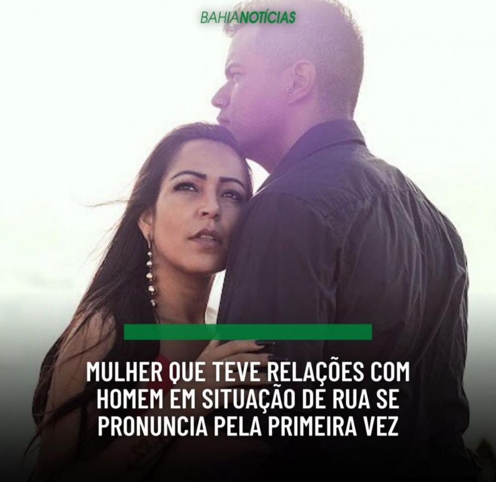 Sandra Mara Fernandes, a mulher que teve relações sexuais com o ex-morador de rua Givaldo Alves, se pronunciou pela primeira vez