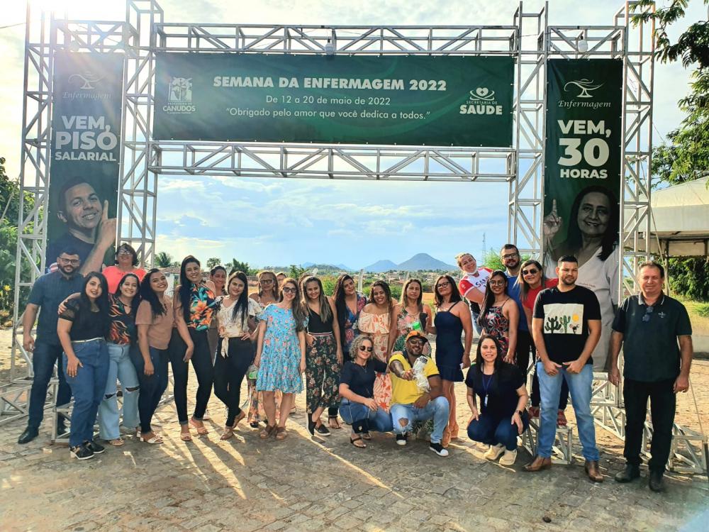 Canudos: semana da enfermagem 2022