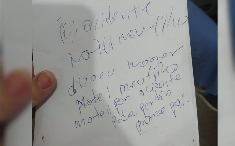 “Deixa eu morrer”, diz pai indiciado por morte do filho com tiro acidental