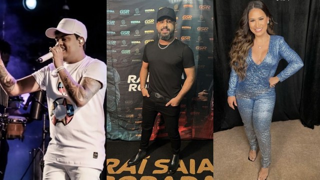 Thiago Aquino, Saia Rodada e Simone se apresentam nesta sexta-feira no Parque de Exposições; confira programação completa