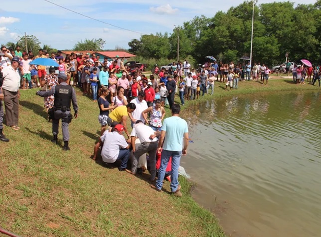 Menina é encontrada morta em lagoa após desafio de jogo