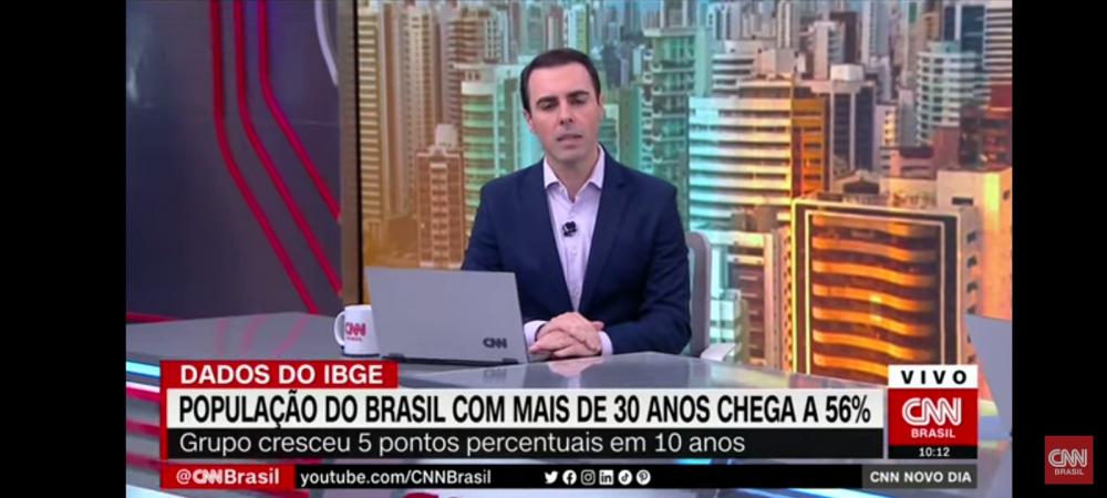 Brasil tem pela 1ª vez mais de 55% da população acima dos 30 anos, diz IBGE