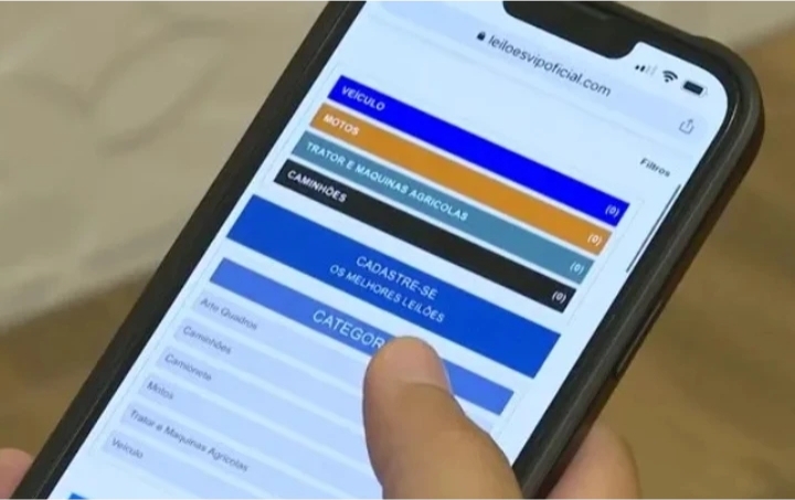 Homem perde R$ 55 mil em golpe de falso leilão via internet