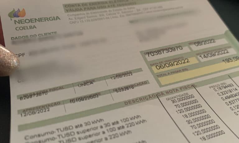 Coelba oferece desconto de até 40% no pagamento de contas atrasadas a partir de segunda (15)