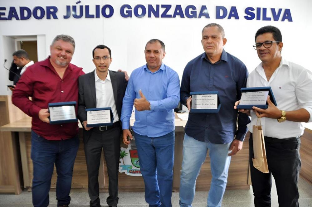 Câmara realiza a entrega do Título Honorífico de Cidadão Canudense; confira os homenageados 