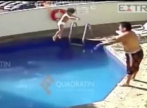 Homem é condenado por jogar enteada de três anos até a morte em piscina; veja vídeo