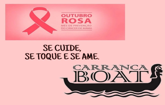 O Carranca Boat na luta de conscientização e prevenção do câncer de mama