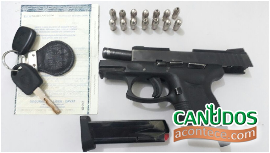 PM prende jovem cigano por porte ilegal de arma