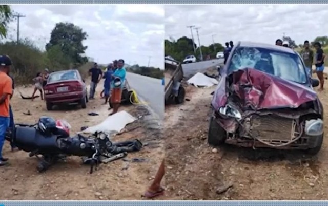 Motociclista morre após ser atingido por carro na BA-233, no interior da Bahia; motorista do veículo não tinha habilitação
