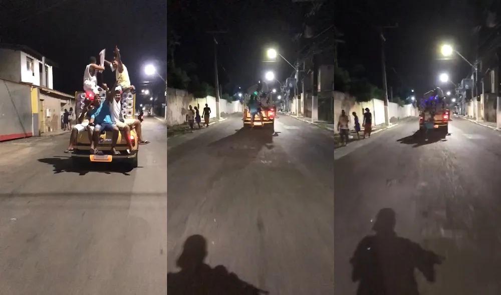 VÍDEO: jovem morre após cair de carroceria de caminhonete em movimento na Bahia