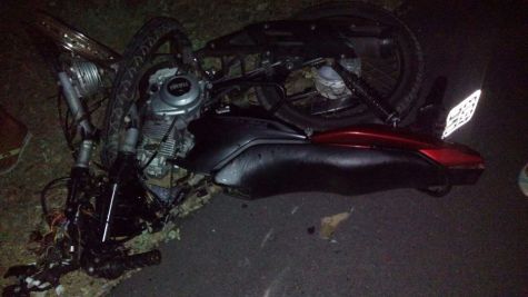 UAUÁ-BA: ACIDENTE ENTRE VEÍCULO S10 E MOTOCICLETA DEIXA UMA VÍTIMA FATAL