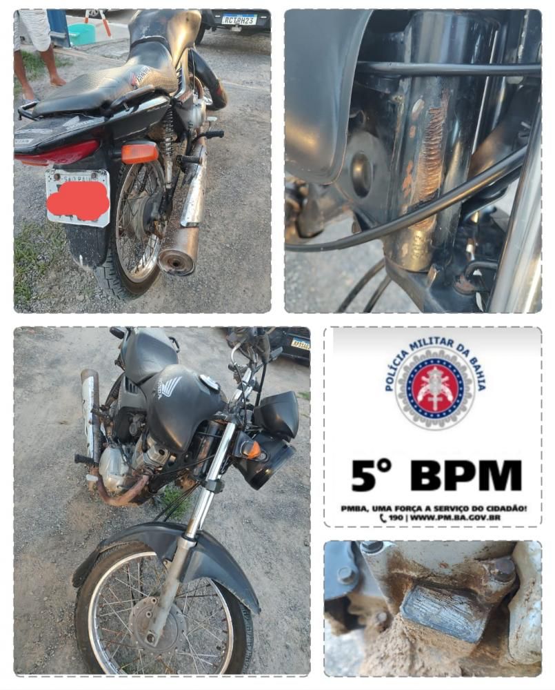 Polícia Militar da Bahia age contra adulteração veicular em Tucano-BA